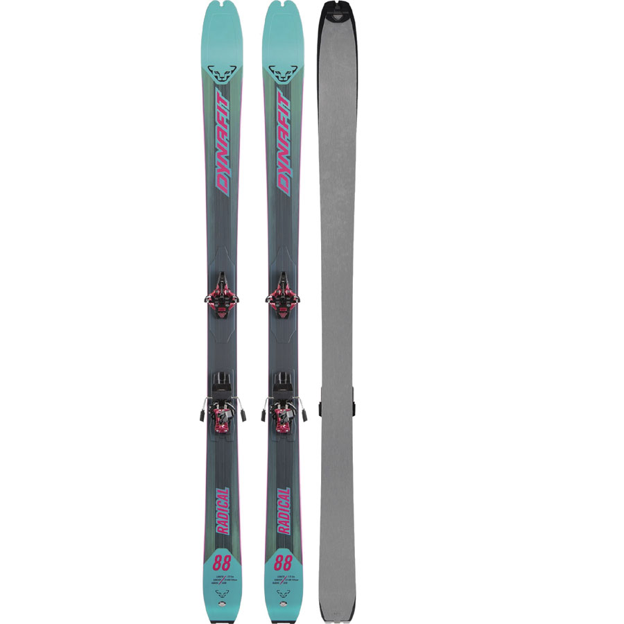 DYNAFIT Radical 88 Set Women 166cm w. ST 10 + Pomoca